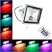 Produktbild PMS® 10W/20W/30W/50W SMD LED Scheinwerfer Flutlicht Fluter Strahler RGB mit Fernbedienung (50W)