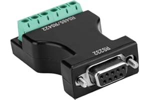 BEWINNER Adaptador convertidor RS485, adaptador convertidor RS-232 a 485/422 Convertidor de dispositivos en cascada 16-32 para máquinas de asistencia, compatible con los estándares RS-232, RS-485, RS-422