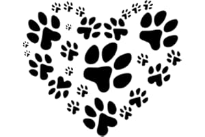 FASHION247 Animal Bird Pawprint Heart Mylar Stencil Craft Home Decor Painting Wall Art 190 Micron … (Mylar, 1 X A4)=5.49 Free UK Delivery