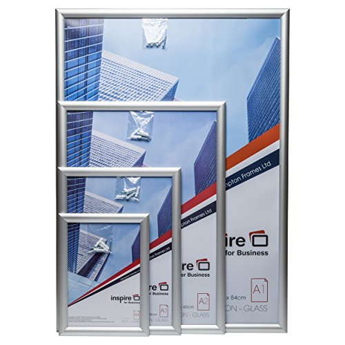 snapa2s Snap Metall A2 (42 x 59 cm) Zertifikat Display Bilderrahmen A2 Rahmen für Poster - 6
