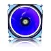 Produktbild conisy Ring Serie LED Be Quiet PC Gehäuselüfter 120mm Fan Radiator (Single,Blau)