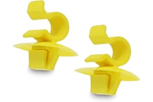 AUTOCRAFT (Lot de 2) Clips Agrafes pour Maintien de la Barre de Capot compatible pour les Véhicules Peugeot 106 306 407 605 806 Partner et Citroën C4 C2 C3 C15 Evasion Saxo Berlingo 792834 792839