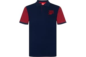 Arsenal FC Officiel - Polo de Football pour Homme - avec Blason