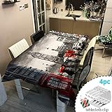 >>> USO - Manteles perfectos para uso interior / exterior, fiestas, fiestas, celebraciones, catering, cafeterías, ocasiones especiales, cenas, almuerzos, barbacoas, buffets y más.----------(bebe silicona trona ventosa beige 140 lino grande hilo hule largo liso lunares mesa para fiesta bob esponja boda cars 3 cocina rojo pvc )