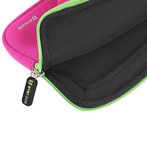Evecase 7   8  Schutzh  lle mit Griff f  r Tablet Touchscreen zwischen 7    8  Zoll  Neopren  Befestigung elastisch  wasserresistent  beste Schutz    
