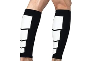 oxoxo sports Lot de 2 protège-Tibias et protège-Tibias antidérapants en Silicone