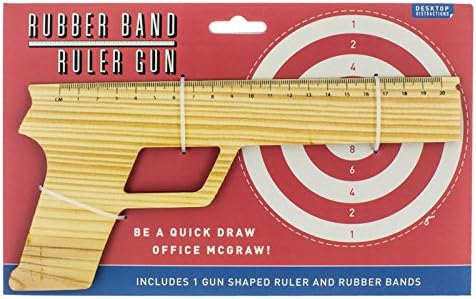 Rubber Band Ruler Gun