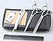Produktbild SMITH CHU®Friseurschere Set Profi 6 Zoll Effilierschere Haarshere Kammschneider Schere Rasiermesser Edelstahl Verstellbarer Ring und Finger Einsatz Salon Friseur Schneiden Schere mit Kamm Tuch Tasche