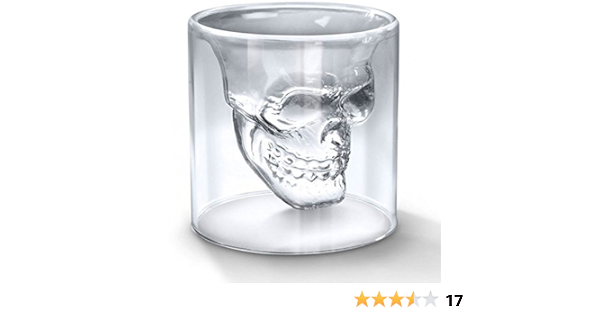 Shop-Story - Verre Tête De Mort - Shooter Pour Liqueur Whisky Vodka Etc :  Amazon.fr: Cuisine Et Maison