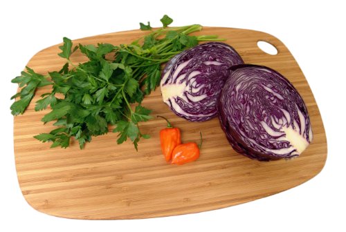 Totally Bamboo BA202225 Schneidbrett Greenlite 45 x 30 cm, Greenlite - 5