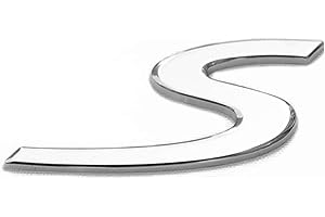 Kwak's 3D emblème Lettres Autocollant Compatible pour Porsche Panamera Cayman Cayenne Macan 911 718 918 Boxster arrière Tronc adhésif Badge Logo Decal(S)