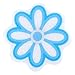 Produktbild SlipX Solutions Selbstklebende Gänseblümchen-Badeprofile verleihen Wannen, Duschen, Pools, Booten, Treppen & mehr (6 Stück, zuverlässiger Halt, blau) Rutschfeste Traktion.