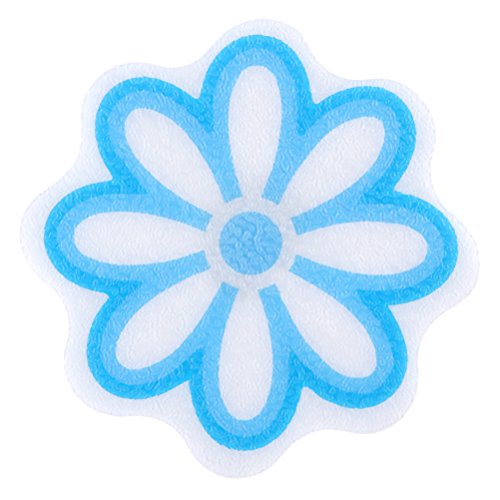 Preisvergleich Produktbild SlipX Solutions Selbstklebende Gänseblümchen-Badeprofile verleihen Wannen, Duschen, Pools, Booten, Treppen & mehr (6 Stück, zuverlässiger Halt, blau) Rutschfeste Traktion.