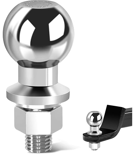 Boule De Remorquage 50 Mm M19 Universelle - Pour Remorque, VTT, Camping-car, Charge Max 1575 Kg
