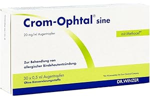 DR. WINZER PHARMA GMBH Crom-Ophtal sine Augentropfen EDB, 30X0.5 ml