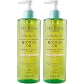 Celenes By Sweden Nordic Oil Duş Yağı Hassas Ciltler i&ccedil;in Besleyici ve Nemlendirici (2 paketi)