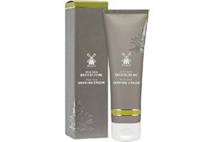 ‎MÜHLE MÜHLE Rasiercreme - cremiger Schaum mit Aloe Vera für sensible Haut - sanft & pflegend - 75 ml Tube