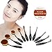 ABODY 10pc Oval Soft Makeup Brush Set Toothbrush Foundation Cosmetic Cream Powder Blush Kits Professional Makeup Tool Cosmetic Brush
