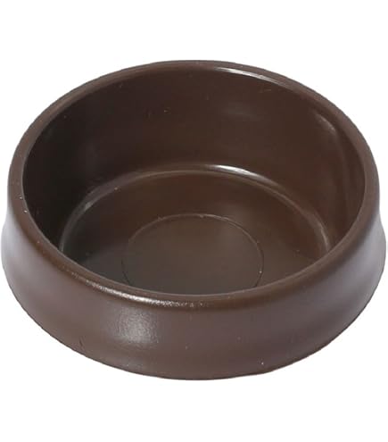 Erriway® BH01570 (2 Pcs) Kingston King Size Castor Cups With Felt Pad