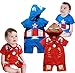 Iron Man Baby Toddler Boy Superhero Comic Romper Party Costume/ Fancy Dress/ Play Outfit. (6-12 Months)
