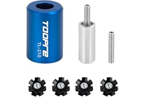 MIMOKE Widelec rowerowy, nakrętka gwiazdowa, zestaw sterujący Star Nut do montażu nakrętka narzędzie do regulacji 22.2 25.4 28.6 mm