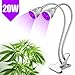 Produktbild 20W LED Pflanzenleuchte Dexors Doppelkopf LED Pflanzenlampe Klemmleuchten mit 360 Grad einstellbar Flexible Gooseneck für Zimmerpflanzen, Blumen und Gemüse