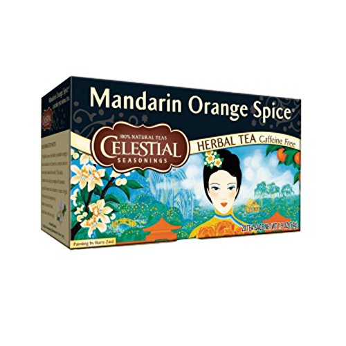 Pack of 1 x Celestial Seasonings Herbal Tea - Mandarin Orange Spice - 20 Bags