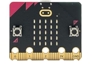 youyeetoo BBC Micro:bit V2.2 Development Board, Education Programming Learning STEM Kit for Youth, School DIY Projects, Compatible with Microbit V1, MicroPython (Basic Bundle)