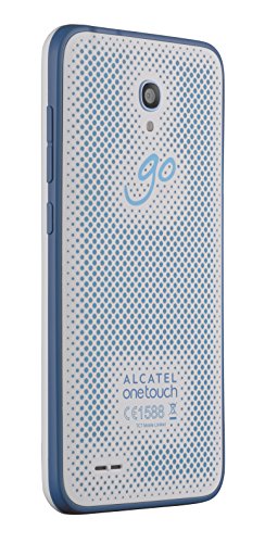 Alcatel Go Play smartphone d  bloqu   4G  Ecran   5 pouces - 4 Go - 1 Go RAM - Waterproof IP67 - Android Lollipop 5 0 2  Bleu Blanc