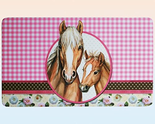 Frühstücksbrettchen Pferde versch. Motive, Modell:B