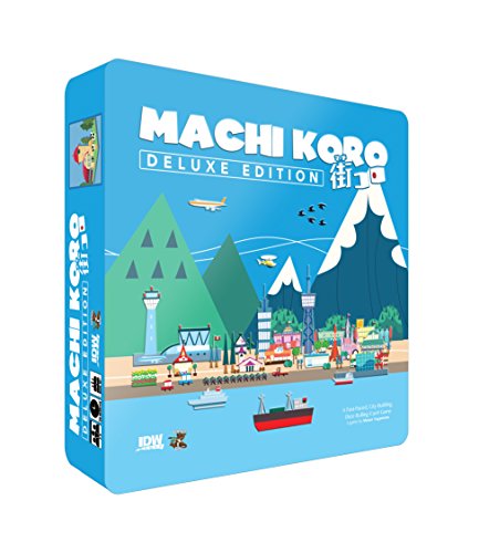 Preisvergleich Produktbild IDW Games IDW00894 - Brettspiele, Machi Koro Deluxe Edition - Englisch