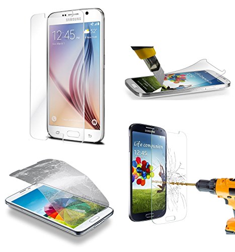 Premium OKCS® Samsung Galaxy S6 9h Panzerglas Glasprotector Glass Schutzfolie Folie Displayschutz aus echt Glas Screenprotector