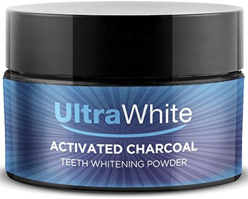 Ultra White Activated Coconut Charcoal Teeth Whitening Powder 100% Natural Easy to Use (100g)
