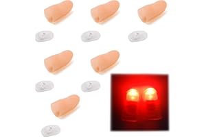 atnayo 6 Pcs Finger Lights,Magic Thumbs Lights,Led Flashing Thumb Tips