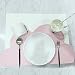 ZDTech Kids Silicone Cloud Placemat Slip Resistant Baby Infant Plate Table Mat Portable (Pink)