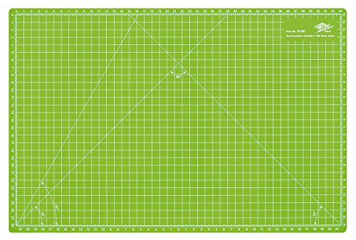 Wedo 79245 Schneidematte Comfortline A3 (CM 45, selbstschließende Oberfläche, 45 x 30 x 0,3 cm) apfelgrün