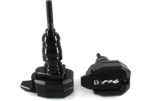 2Bird Accessoires de Moto pour FZ1 FZ6 FZ8 FZ8 FZ1 FZER FZ 1 6 8 MOTORBIES CNC Aluminium Protection DE Protection DE Protection DE Cadre DE Cadre DE CADIAGE Antic CRA-CASTRAGE (Color : FZ6 Black)