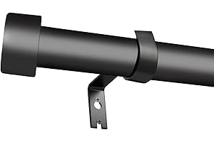 ZUOFENG Bastone per Tende Adatto per Tende Leggere e Medie, Bastoni per Tenda Estensibile 80-180cm, Aste per Tende Metallo Sono Adatte per Camere da Letto, Soggiorni e Sale da Pranzo.(80-180cm)