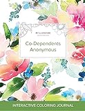 Image de Adult Coloring Journal: Co-Dependents Anonymous (Pet Illustrations, Pastel Floral)