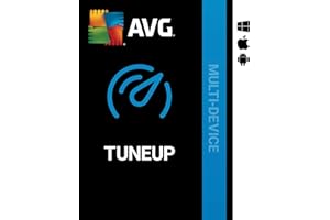 DEISATECH AVG TuneUp 2025 | multi-appareils | 10 appareils | 1 an | Supprime les Fichiers Indésirables et Accélère votre Système | PC/Mac/Android