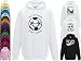 Hat-Trick Designs Swansea City Football Baby/Kids/Childrens Hoodie Sweatshirt-12-13Yrs-White-I'D Rather Be-Unisex Gift