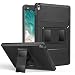 Produktbild MoKo Hülle für New iPad Air (3. Generation) 10.5" 2019/iPad Pro 10.5 2017 - [Heavy Duty] Ganzkörper-Rugged Hybrid Stand Cover Schutzhülle mit integriertem Displayschutz, Schwarz
