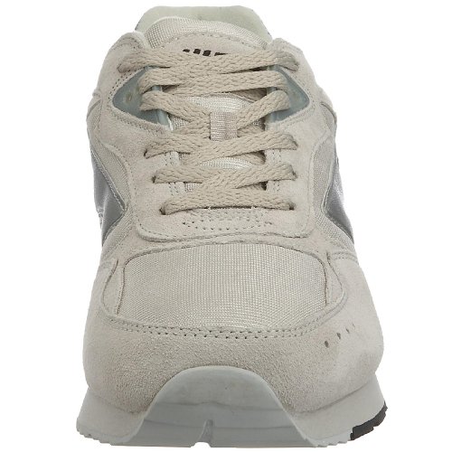 Hi-Tec Unisex-Adult Silver Shadow Grey/Silver/Black Trainer 23339/B64/01 8 UK