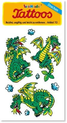Lutz Mauder Lutz Mauder44514 Dragon Tattoo (One Size)