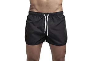 PEUIGNAO Pantaloncini Mare Uomo Corti Costume da Bagno Uomo Costumi da Bagno Maschili Short Mare Shorts Mare Costume a Pantaloncino Uomo Pantaloncini Spiaggia Surf Piscina Uomo Beach Shorts Men Taglie Forti