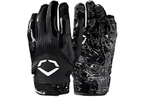 EvoShield Gant de Football Américain Burst pour Receveur Noir