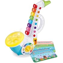 VTech - Super Micro Magic'Fun Noir, Microphone Karaoké Enfant sans Fil, Micro Bluetooth Lumineux Qui Modifie la Voix et Change de Couleur