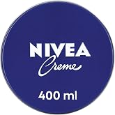 NIVEA Creme (1 x 400 ml), Body and Face Moisturizer for the Whole Family, Universal Cream for Soft and Hydrated Skin, Multipu