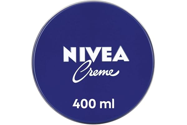 NIVEA Creme (1 x 400 ml), crema hidratante corporal multiusos, crema facial para toda la familia, crema universal para una piel suave e hidratada