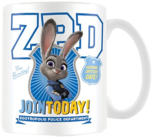 Zootropolis ZPD Taza de cerámica